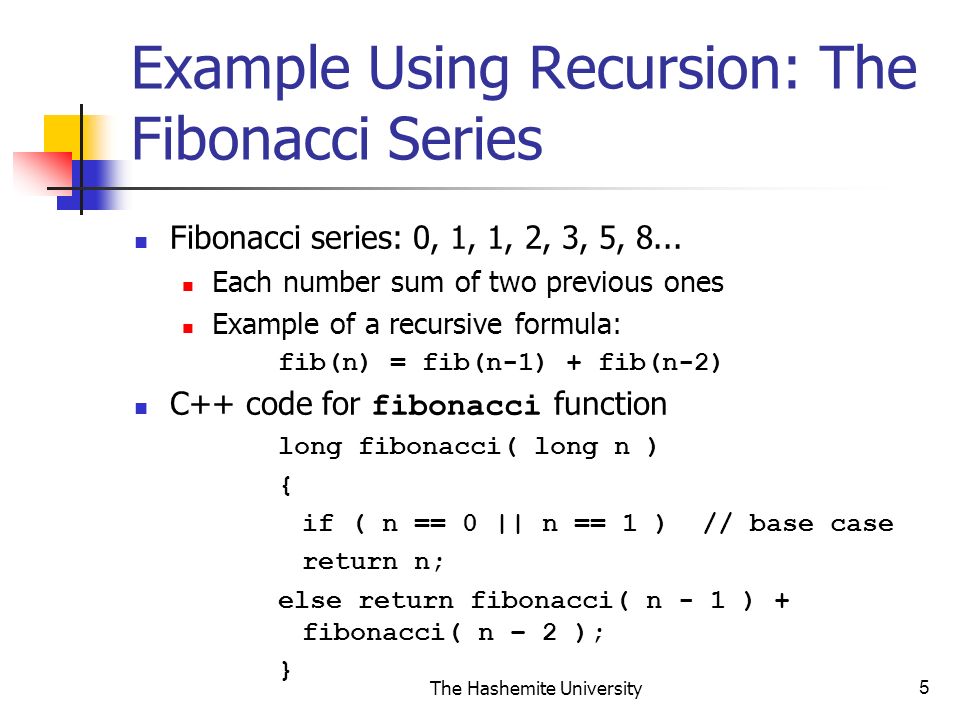 recursive function c++ factorial